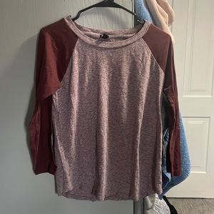 red long sleeve size Small